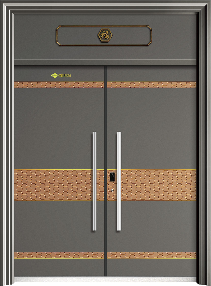 瑞氣祥雲   氟碳瓷泳灰+金(jīn)色