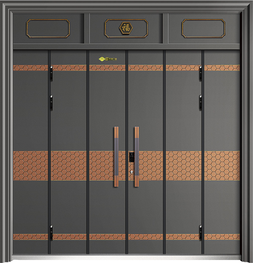 瑞氣祥雲   氟碳柔和(hé)灰+紅(hóng)銅