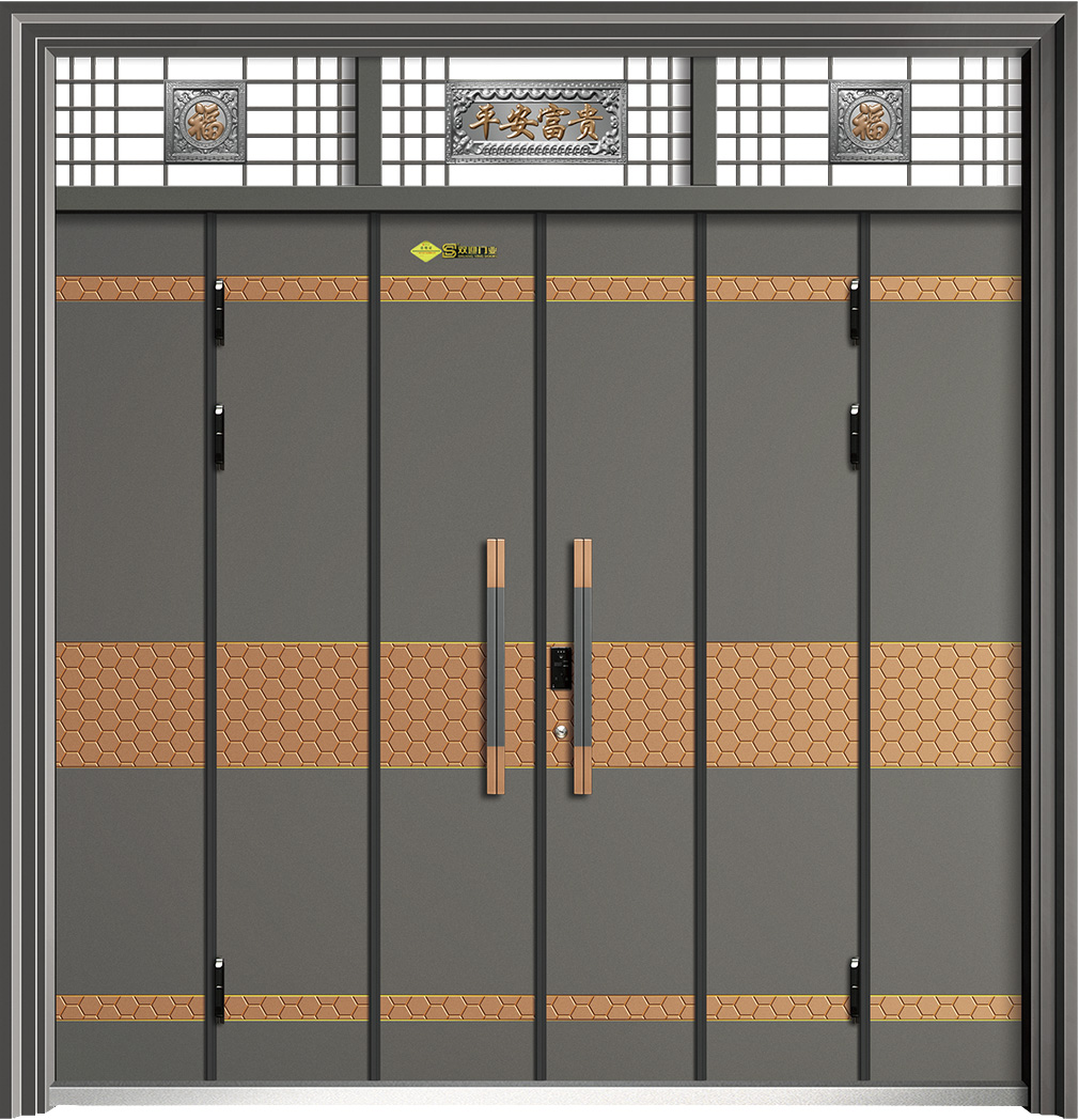 瑞氣祥雲   氟碳瓷泳灰+紅(hóng)銅